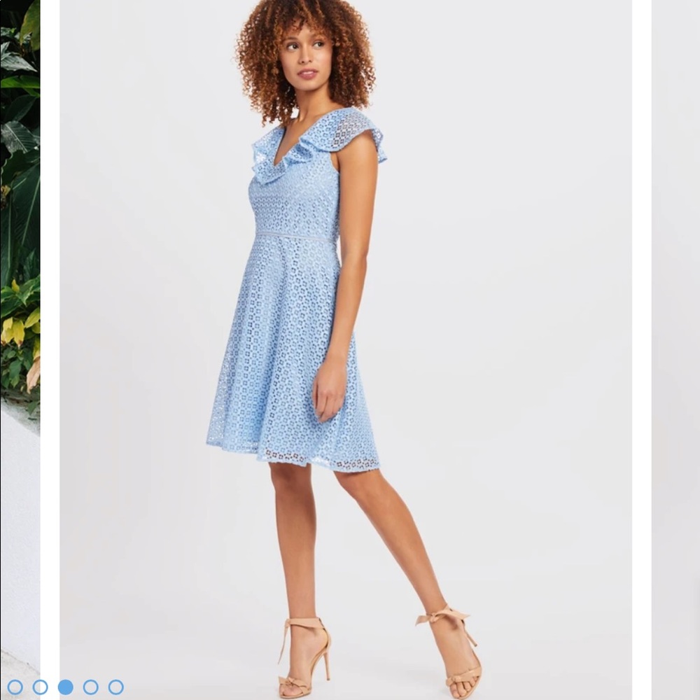 NWT Draper James Lattice A-Line Dress